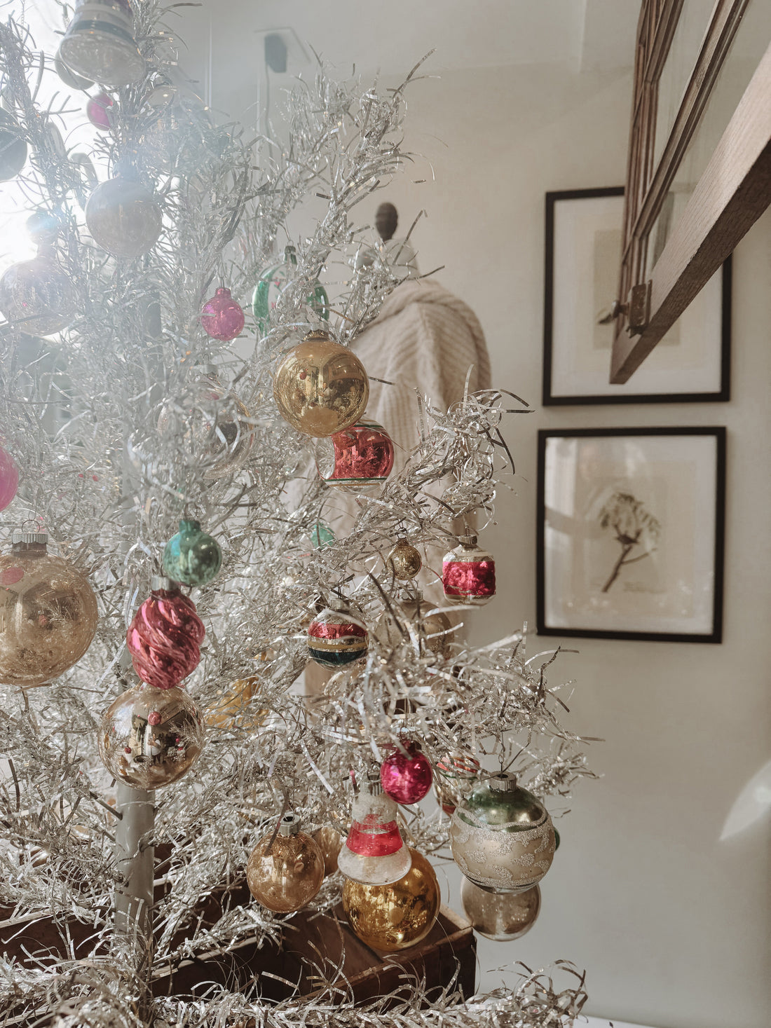 Bring Holiday Magic Home with Vintage Shiny Bright Ornaments