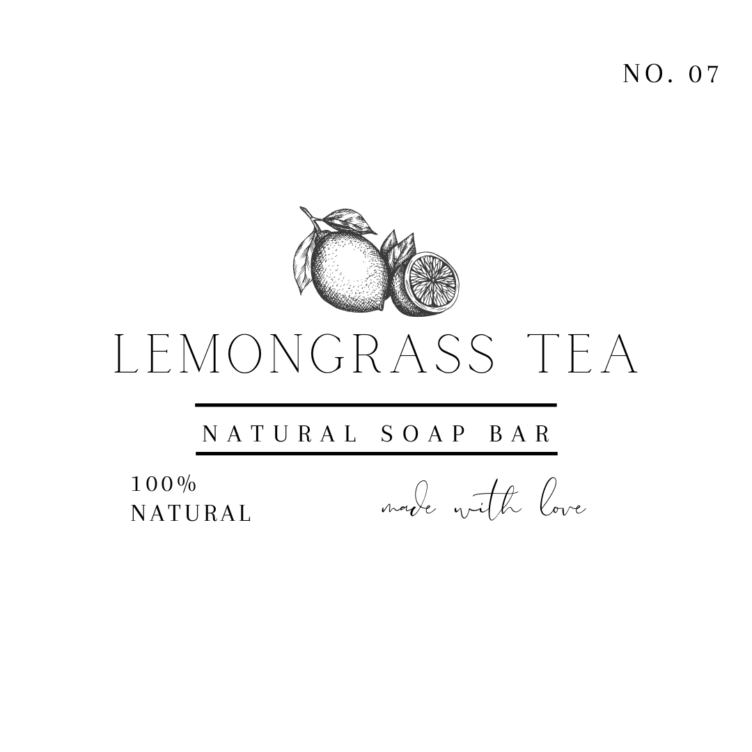 Lemongrass Tea No. 07 Natural Soap Bar