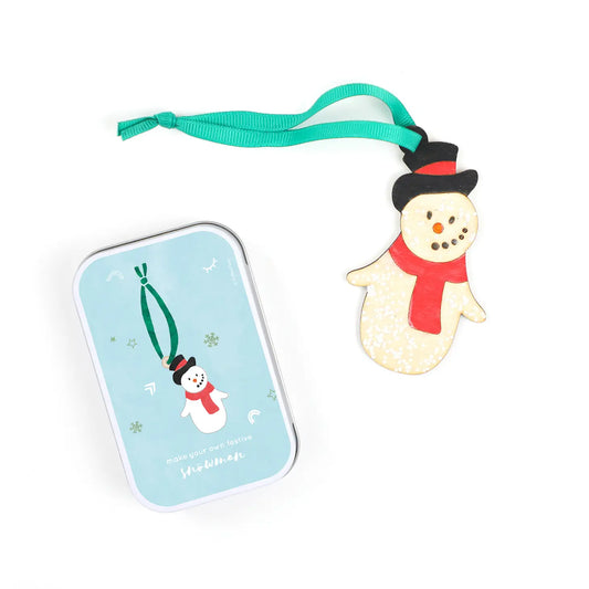 Make Your Own Snowman Christmas Decoration