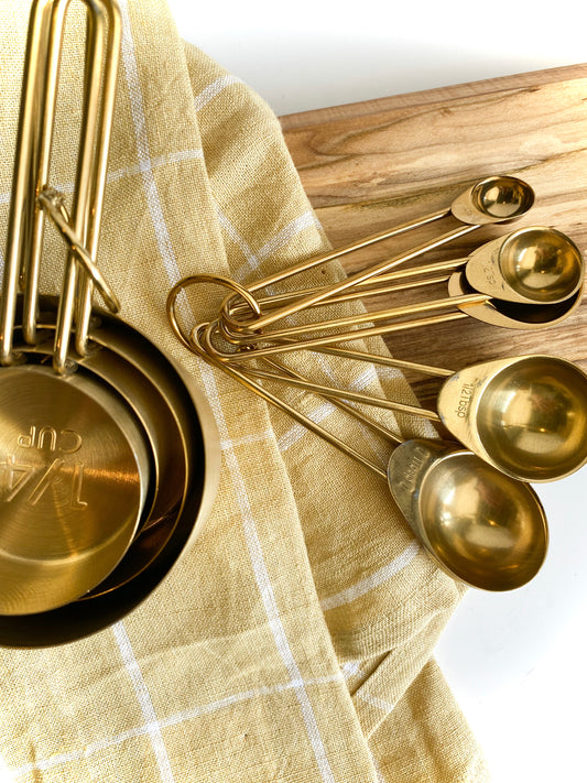 Brass Measuring Spoon Set